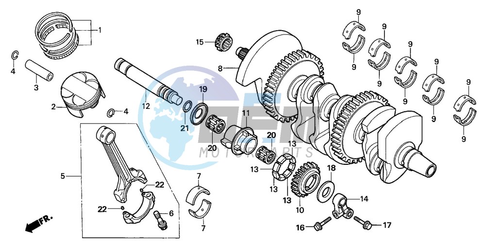 CRANKSHAFT/PISTON