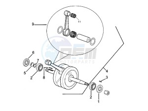 RS 50 drawing Crankshaft