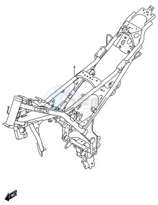 GSX-S125 drawing FRAME