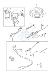 DF 9.9 drawing Starting Motor