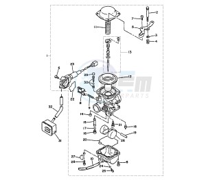 XC BELUGA 125 drawing CARBURETOR