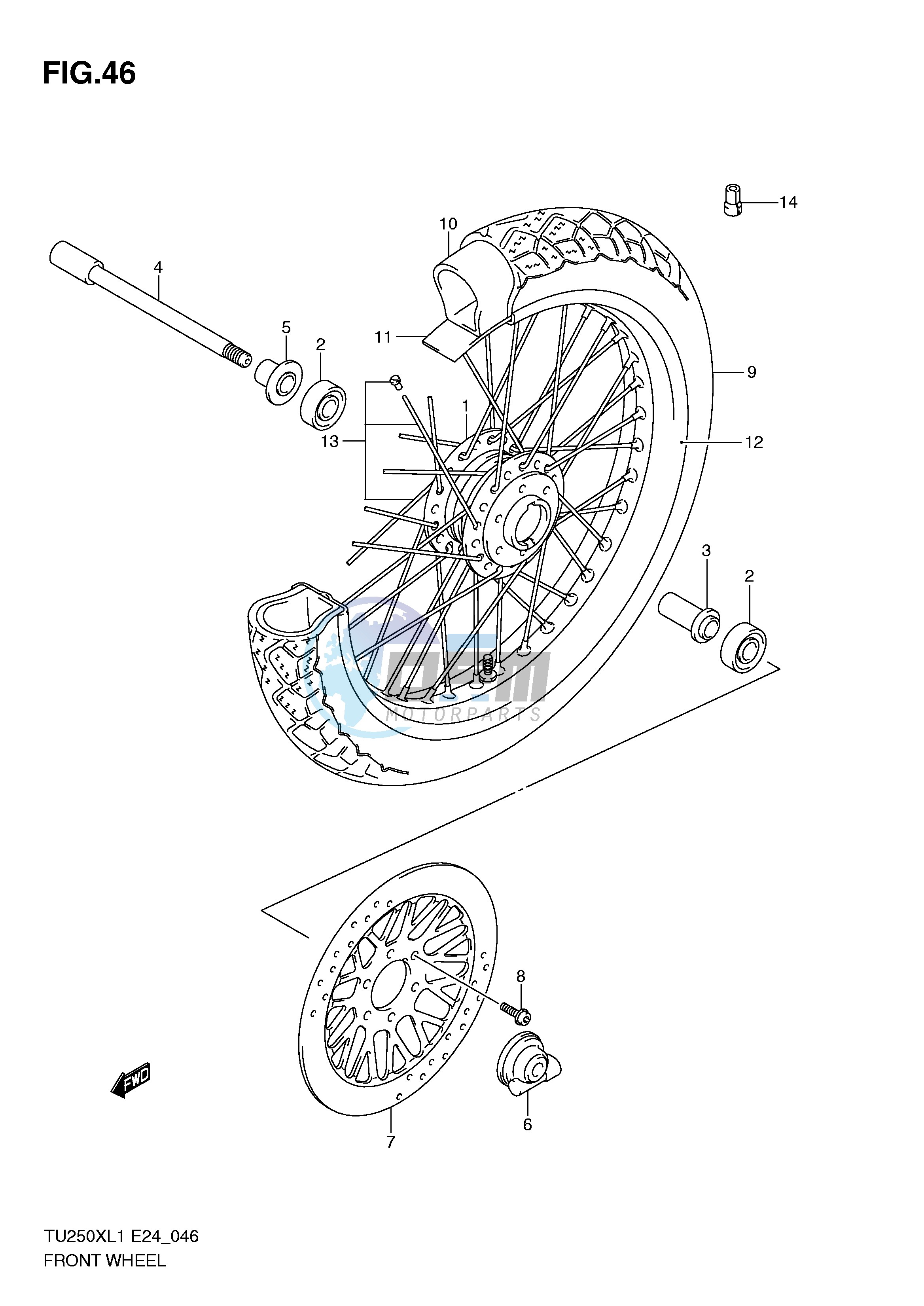 FRONT WHEEL