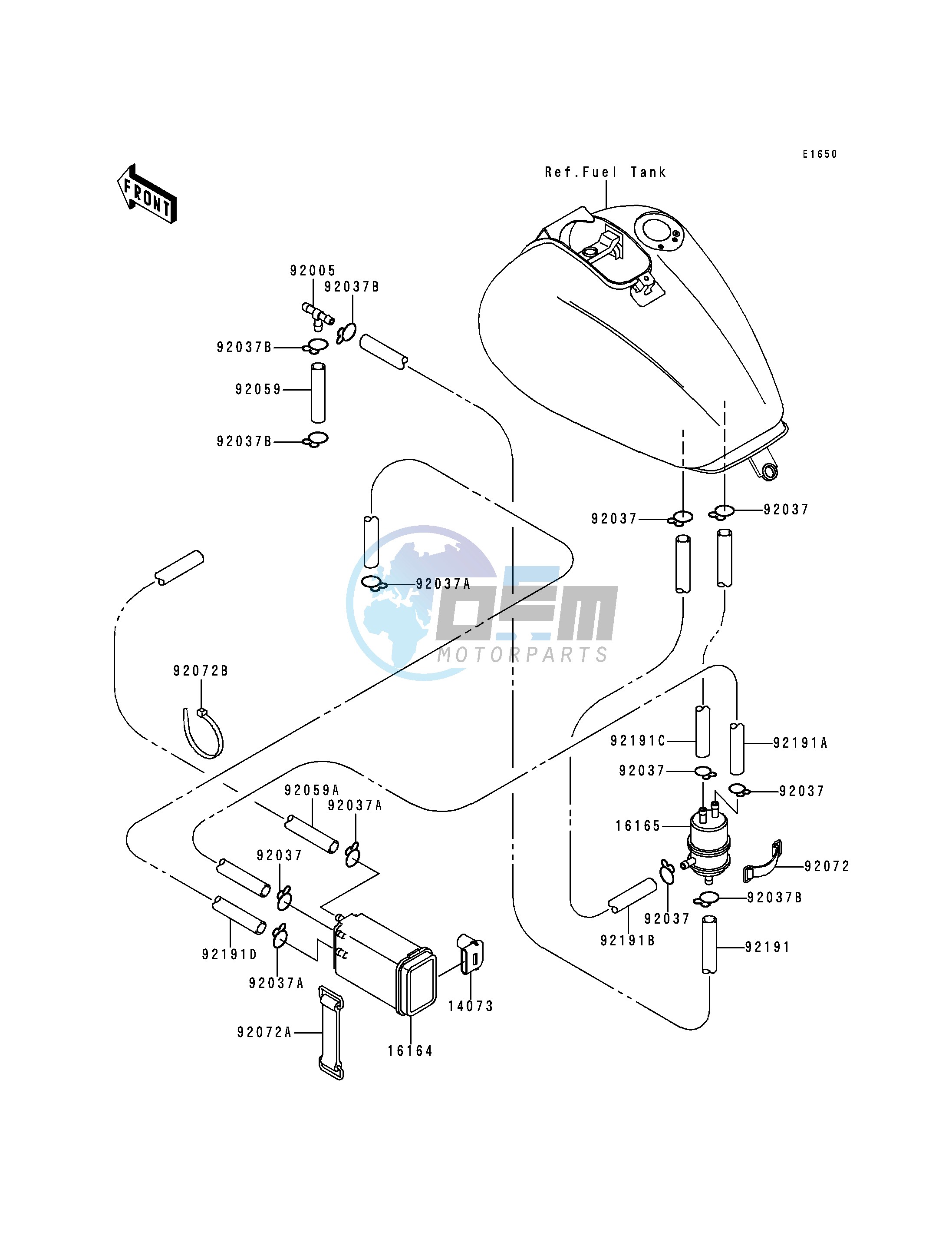 FUEL EVAPORATIVE SYSTEM