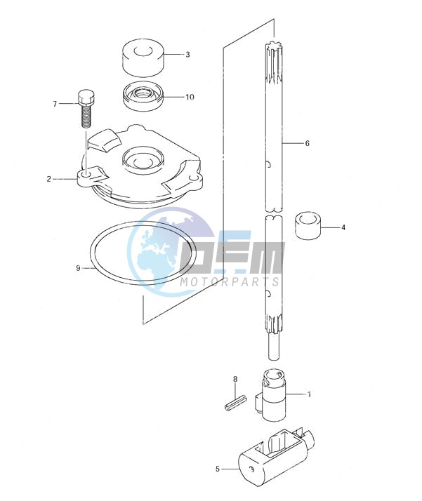 Clutch Rod (S/N 681518 & Newer)