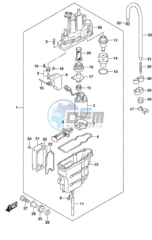 Fuel Vapor Separator