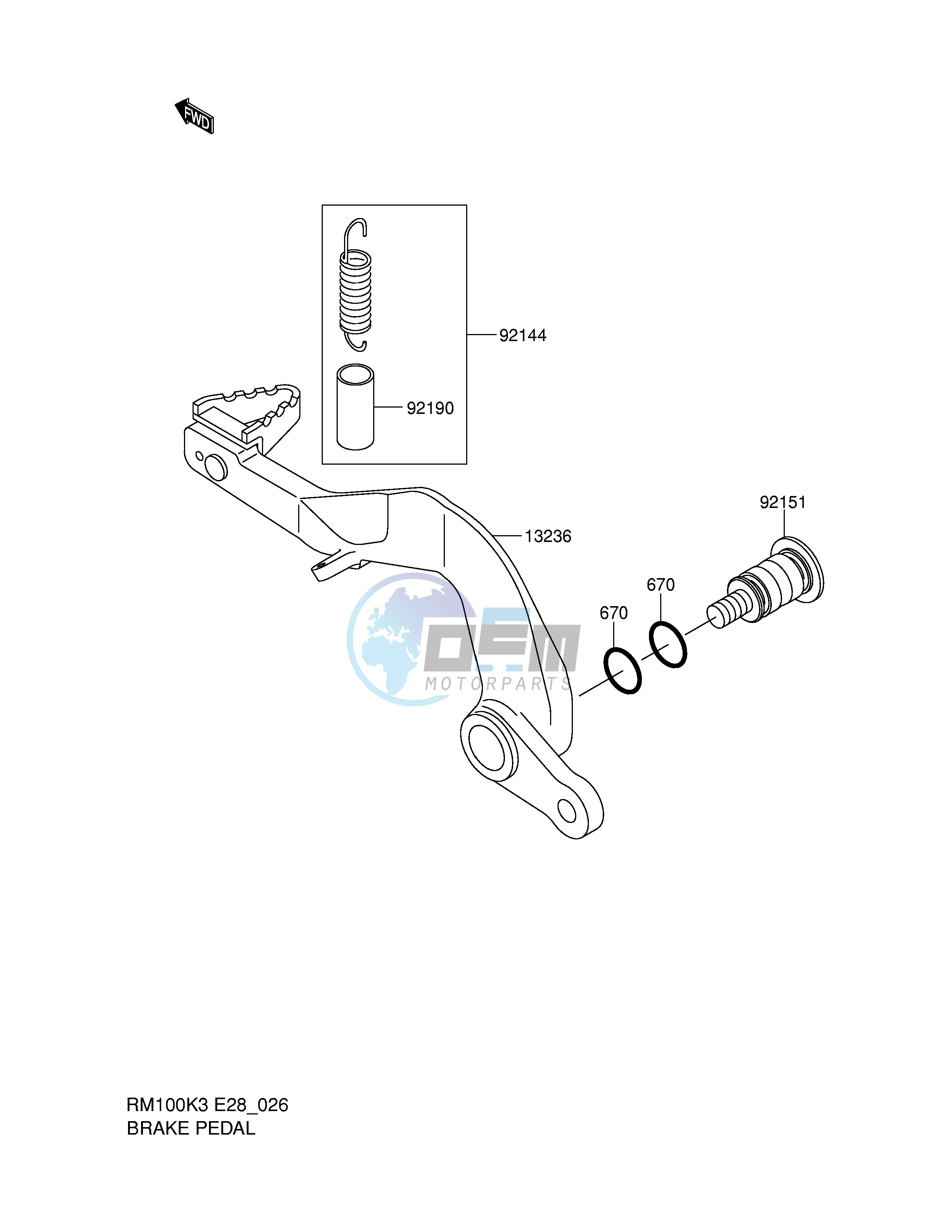 BRAKE PEDAL