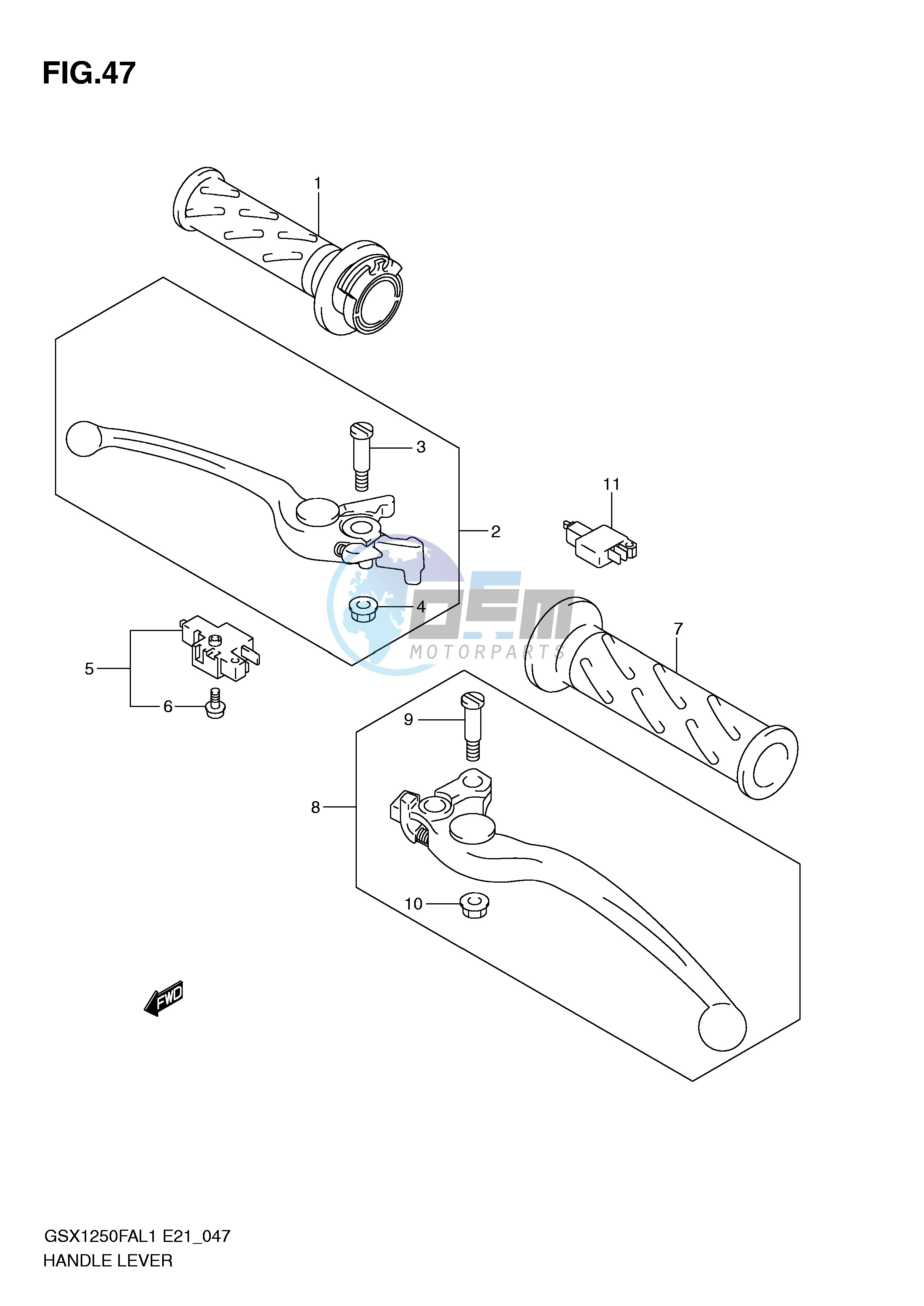 HANDLE LEVER