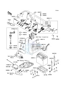 JET SKI STX-15F JT1500A8F FR drawing Electrical Equipment