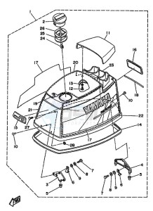 60FEO-60FETO drawing TOP-COWLING