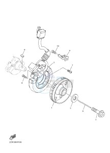 YZF-R1M 998 R6 (2KSL) drawing GENERATOR