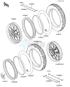 KX 80 L N [KX80] (L2-N3) [KX80] drawing WHEELS_TIRES