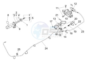 GTV 300 4T 4V ie drawing Locks