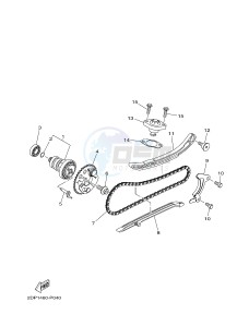 GPD125A GPD125-A NMAX125 (2DS6) drawing CAMSHAFT & CHAIN