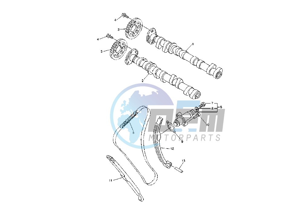 CAMSHAFT- CHAIN