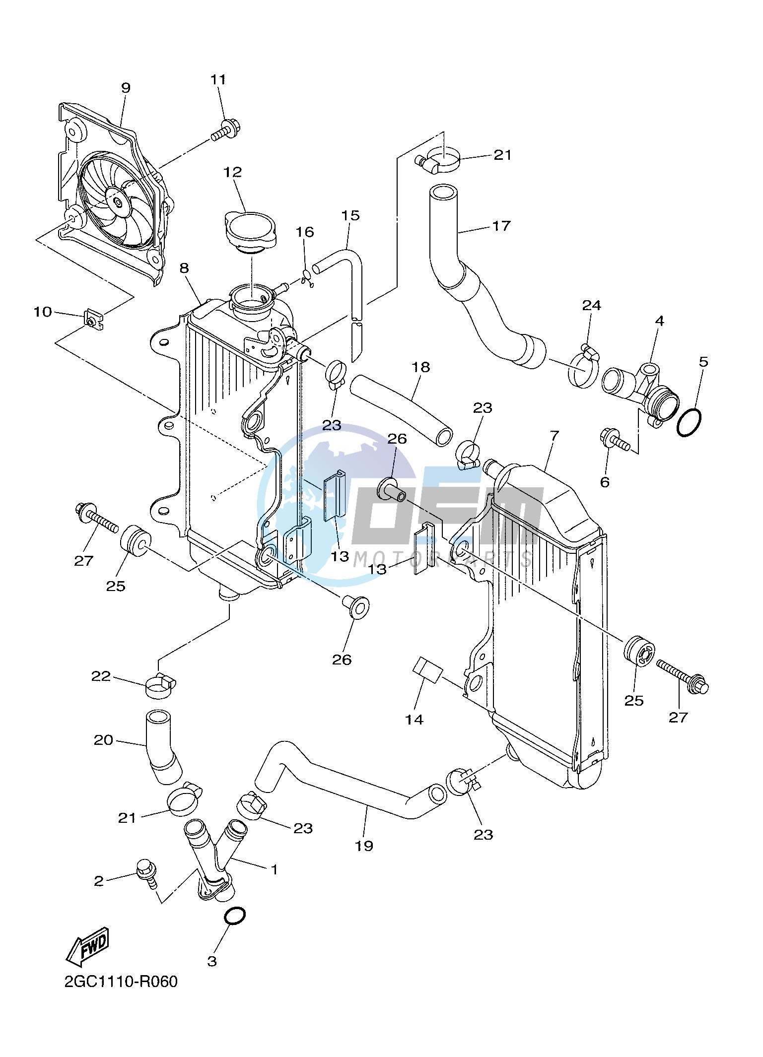 RADIATOR & HOSE