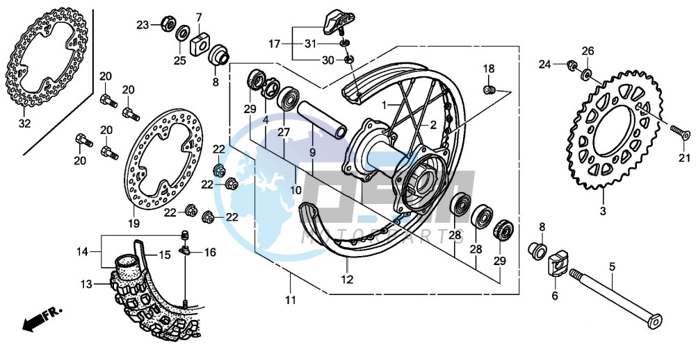 REAR WHEEL