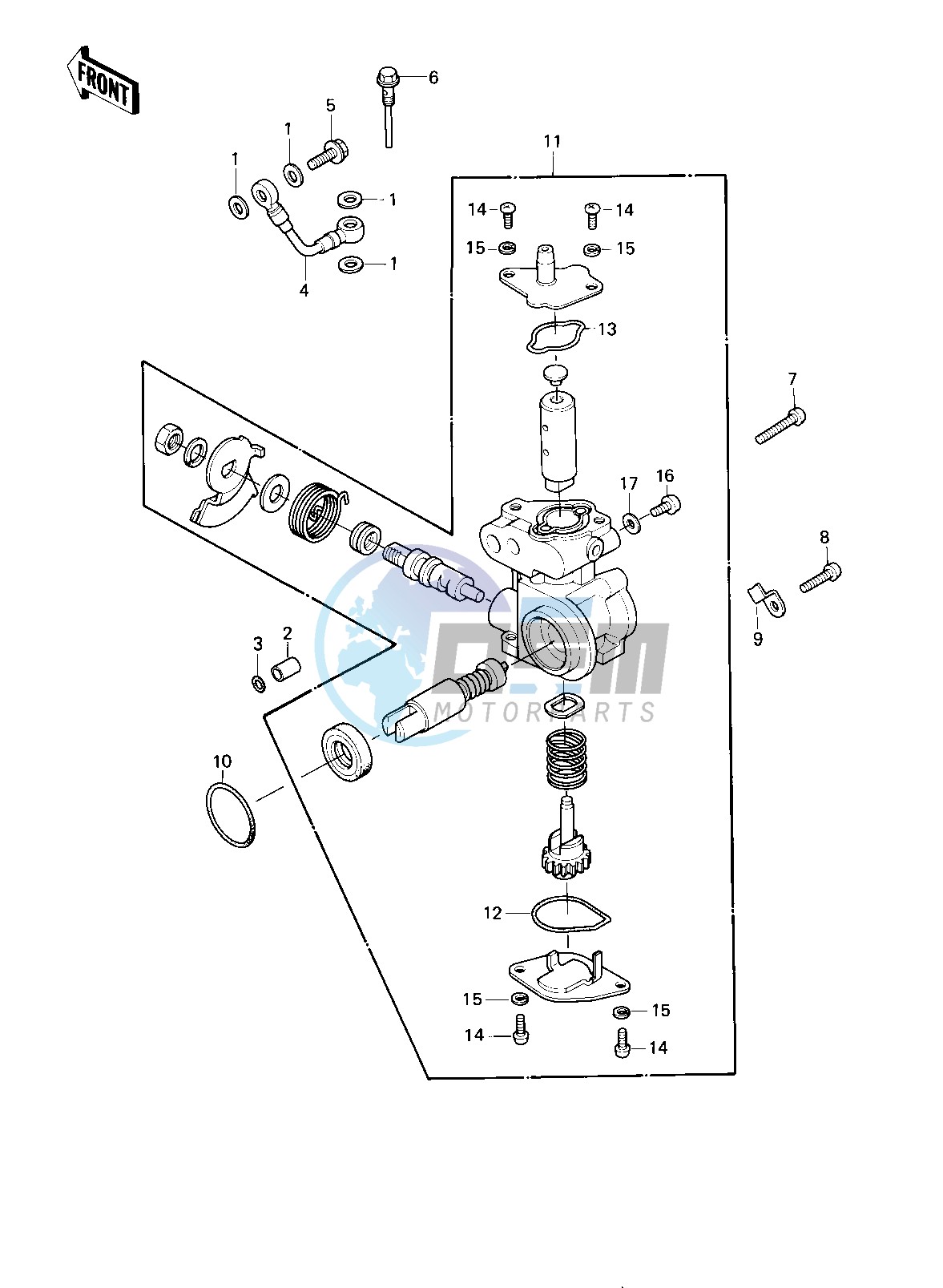 OIL PUMP -- 80-81 KE175-D2_D3- -