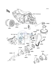 VERSYS KLE650B9F GB XX (EU ME A(FRICA) drawing Oil Pump