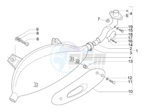 Granturismo 200 L drawing Silencer