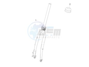 Wi-Bike Enel 0 drawing Fork/steering tube - Steering bearing unit