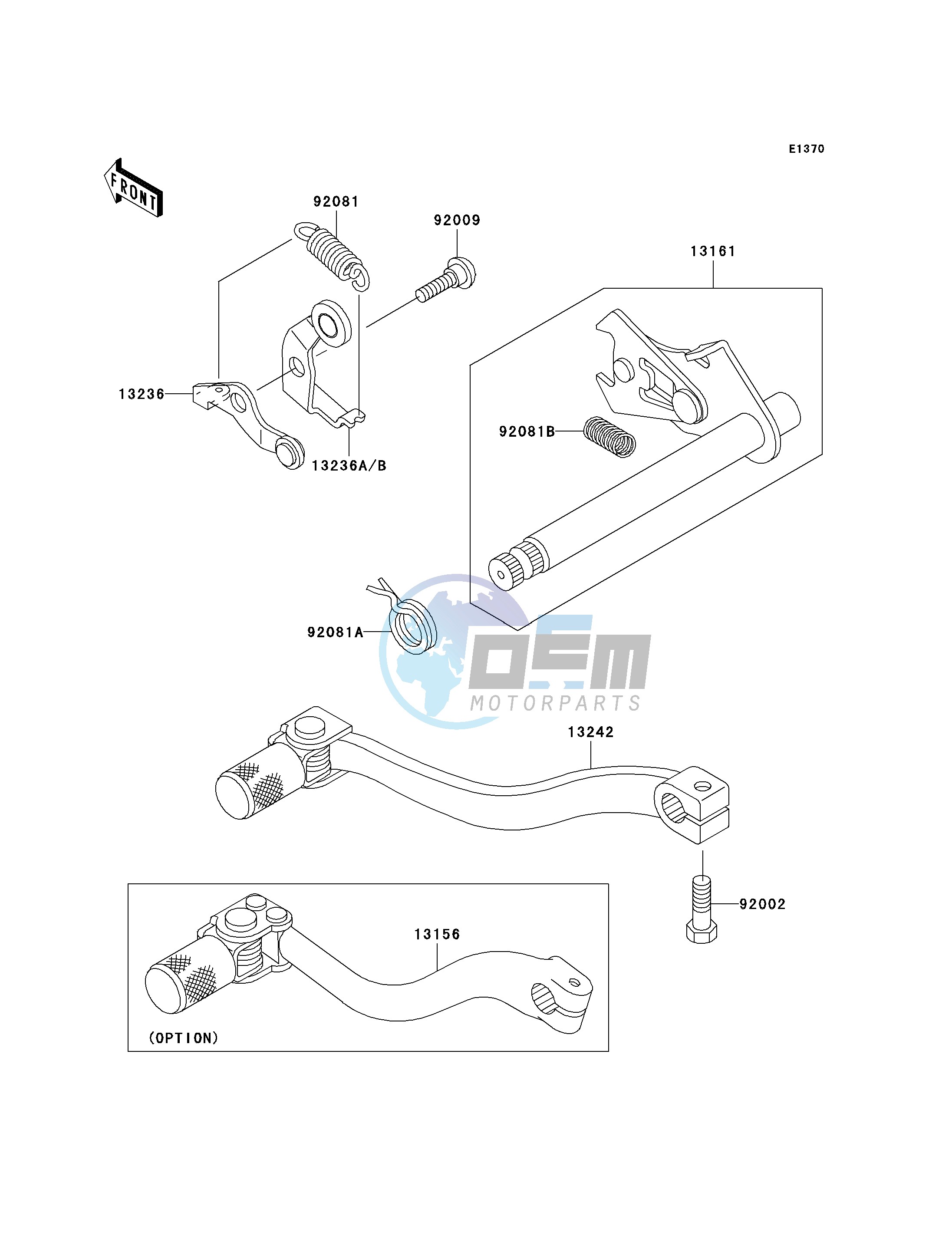 GEAR CHANGE MECHANISM