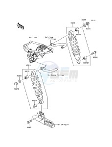 W800 EJ800AFF GB XX (EU ME A(FRICA) drawing Suspension/Shock Absorber