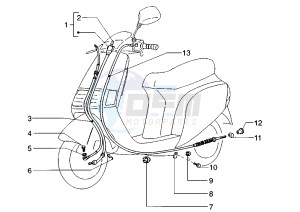 SKIPPER 125-150 drawing Transmission brakes