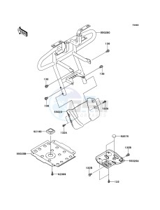 KVF360_4X4 KVF360ABF EU GB drawing Guard(s)