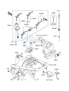 W800 EJ800ACF GB XX (EU ME A(FRICA) drawing Ignition Switch