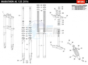 MARATHON-AC-RED drawing FRONT FORK