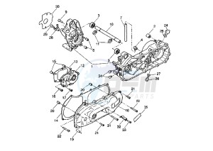 YQ AEROX R 50 drawing CRANKCASE