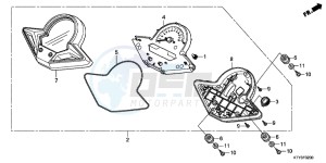 CBR125RSD CBR125RS UK - (E) drawing METER