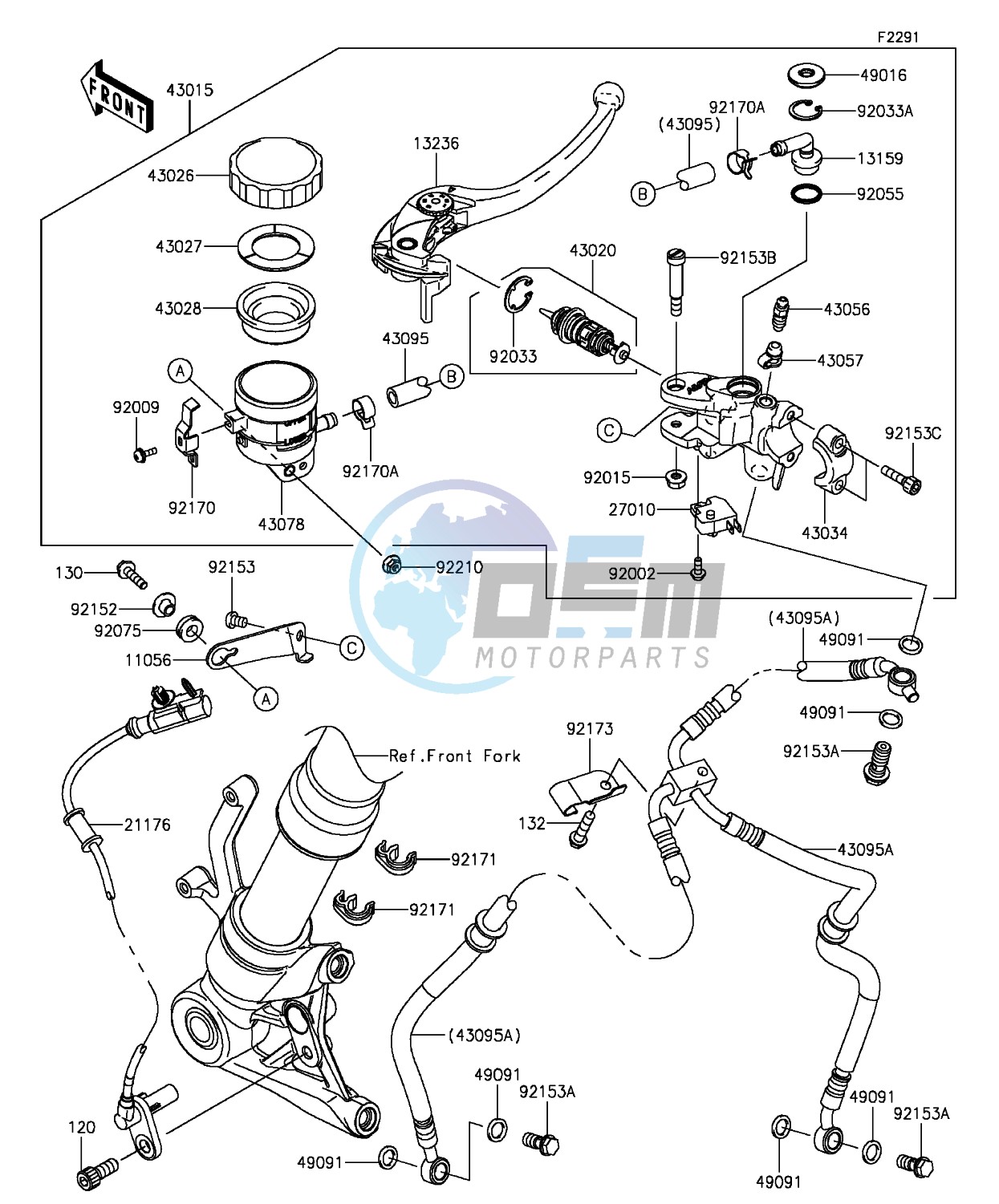 Front Master Cylinder