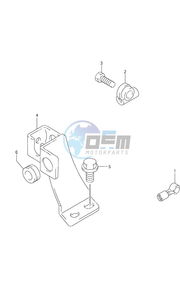 Remocon Cable Holder w/Remote Control