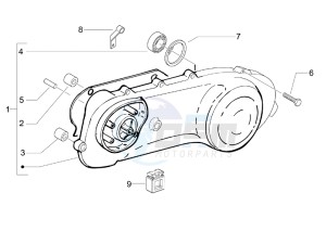 S 50 2T (25 Kmh) B-NL drawing Crankcase cover and cooling