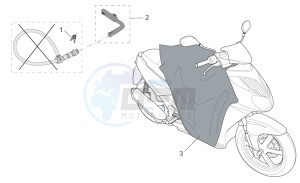 Sport City 125-200-250 e3 drawing Acc. - Various