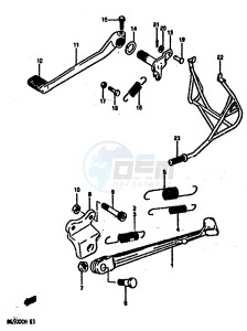 RG500 (E1) Gamma drawing STAND