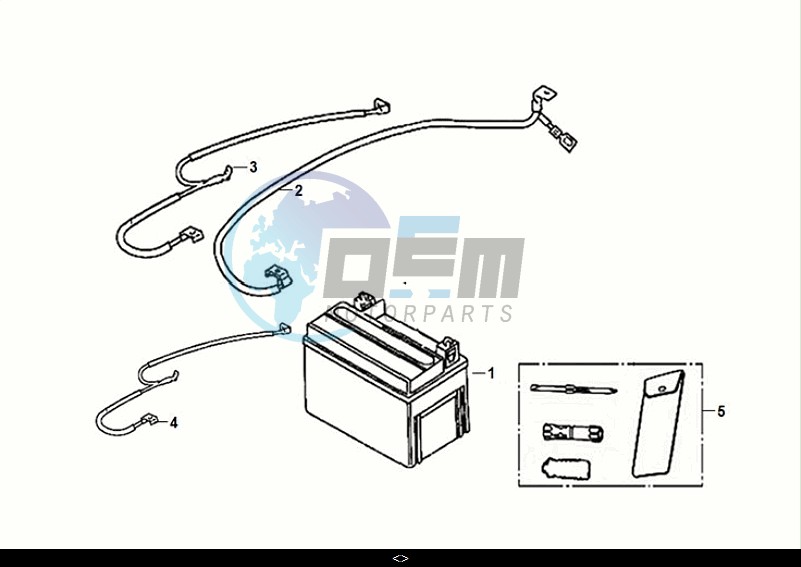 BATTERY - TOOL BOX