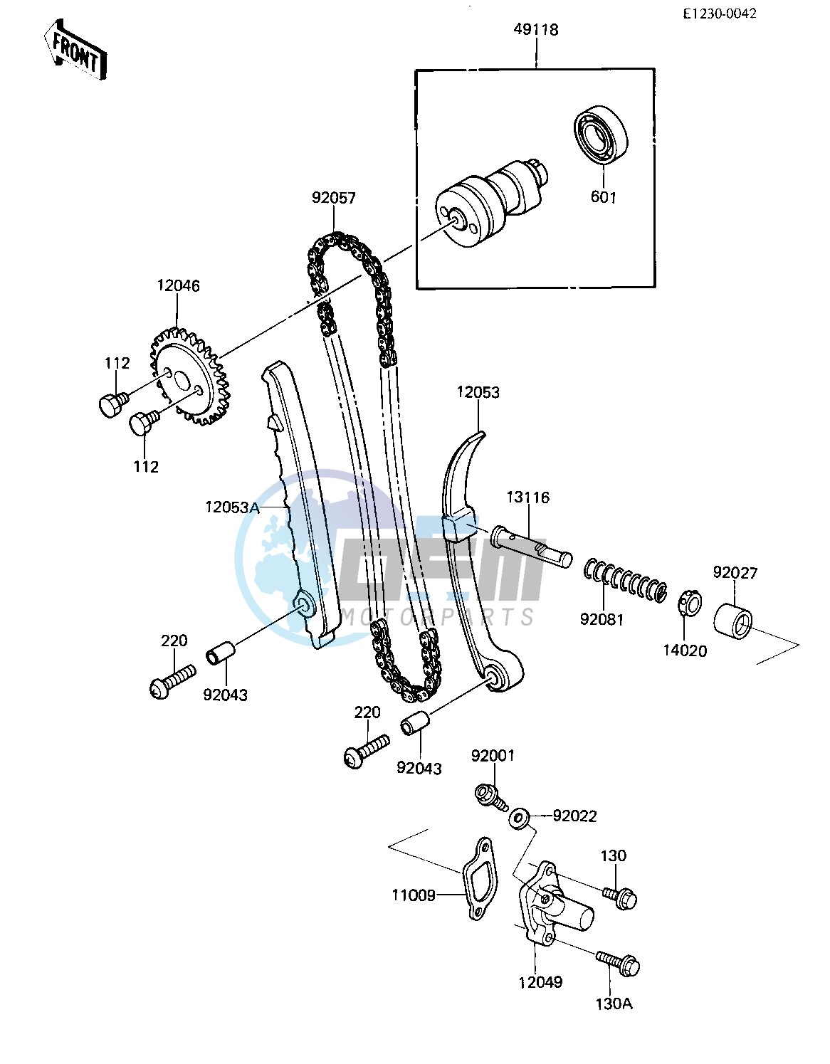 CAMSHAFT_CHAIN_TENSIONER -- KLT110-A1_A2- -