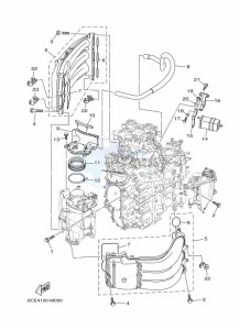 LF250XCA drawing INTAKE-1