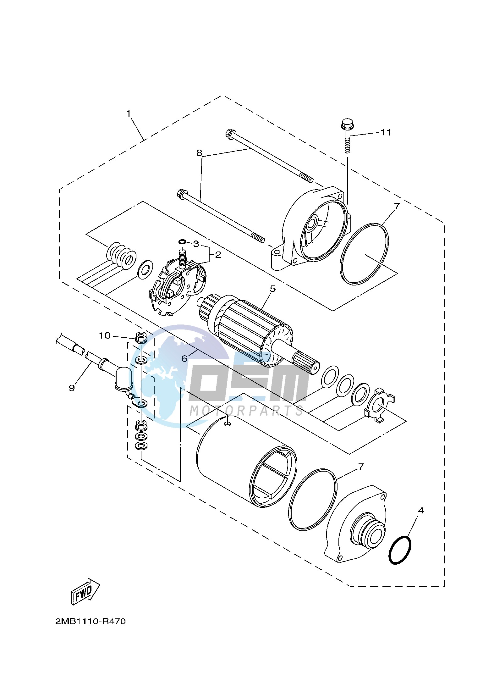 STARTING MOTOR