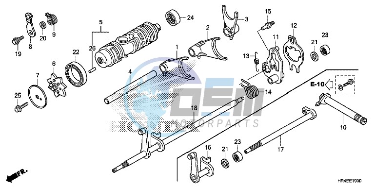 GEARSHIFT FORK