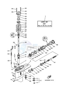 E40JWHL drawing LOWER-CASING-x-DRIVE-1