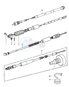 KDX 400 A [KDX400] (A1-A2) [KDX400] drawing CABLES