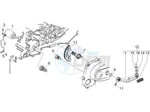 Runner 50 SP drawing Starter - Electric starter