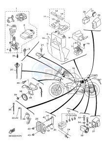 XJ6SA 600 DIVERSION (S-TYPE, ABS) (36DB 36DD) drawing ELECTRICAL 2