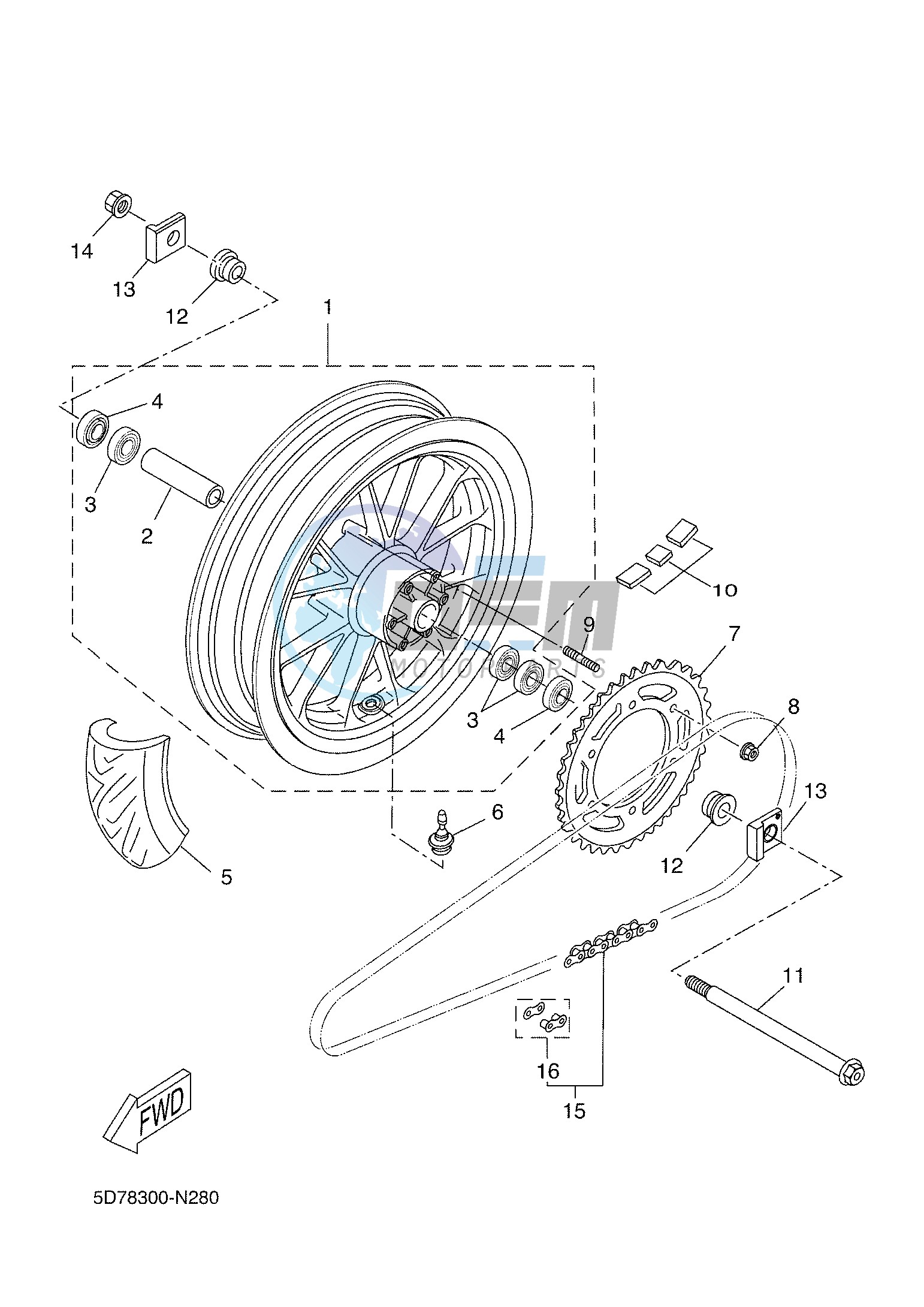 REAR WHEEL