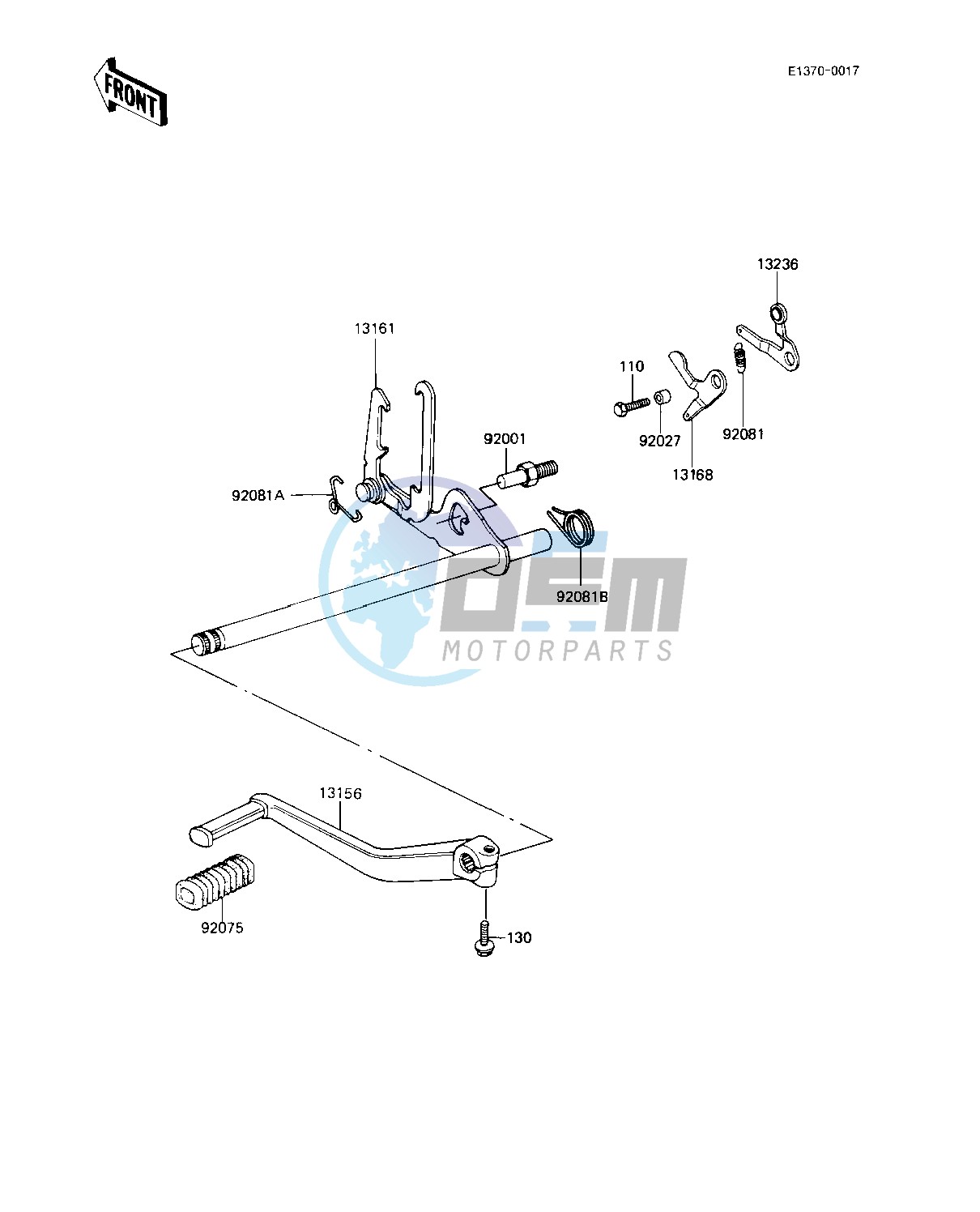 GEAR CHANGE MECHANISM