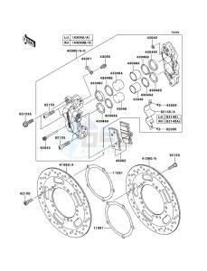 VN1700_CLASSIC_TOURER_ABS VN1700DDF GB XX (EU ME A(FRICA) drawing Front Brake