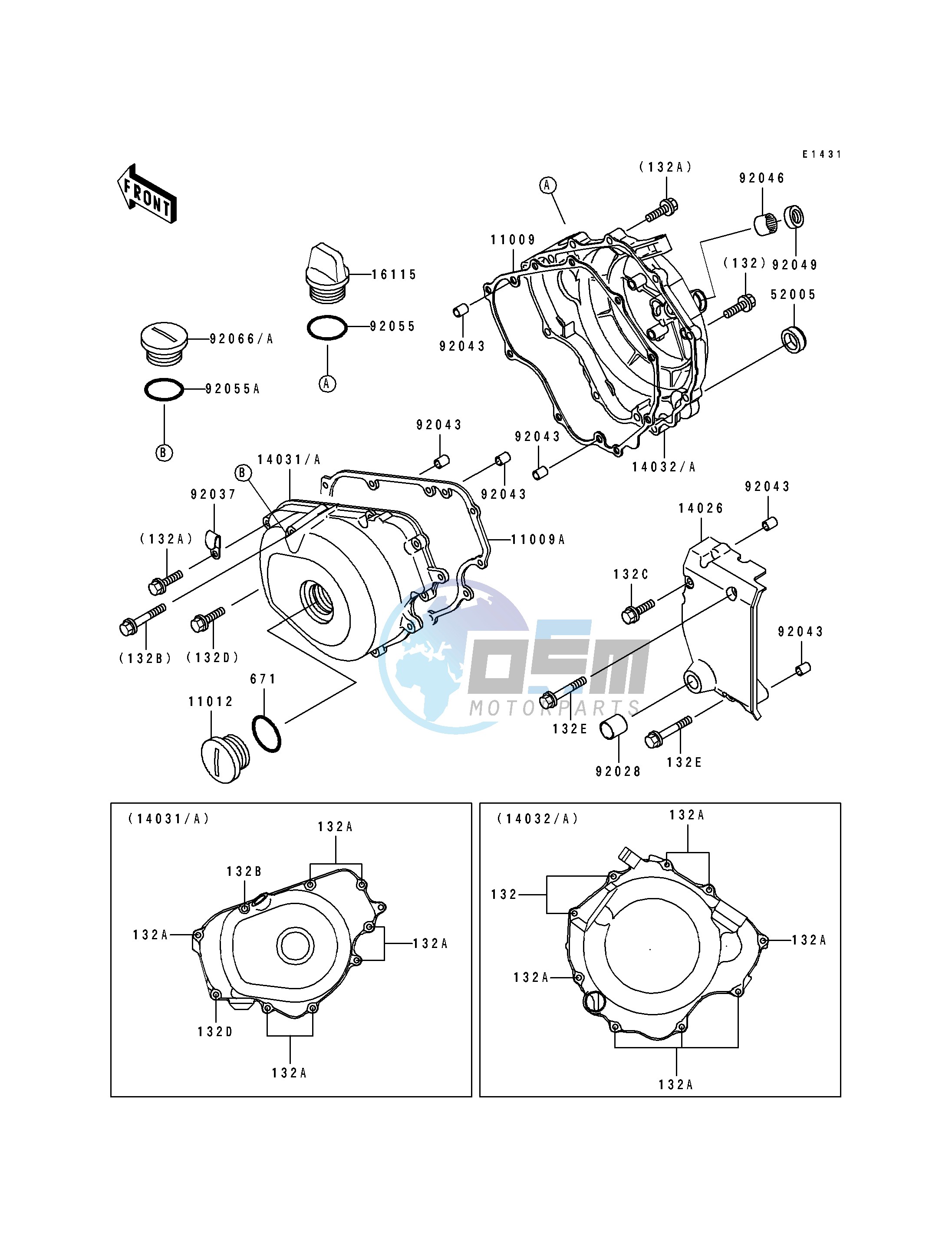 ENGINE COVER-- S- -